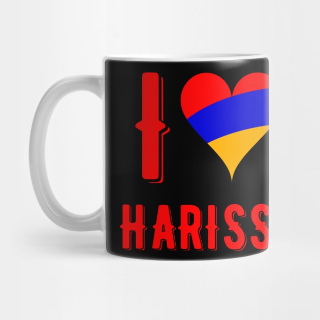 I Love Harissa by MessageOnApparel